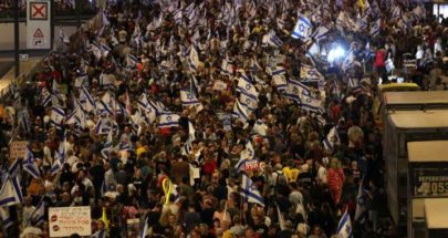 آلاف الإسرائيليين تظاهروا في تل أبيب للمطالبة بالموافقة على مقترح الإفراج عن الأسرى image