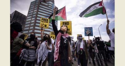 تظاهرات تضامنية مع الشعب الفلسطيني في الولايات المتحدة image